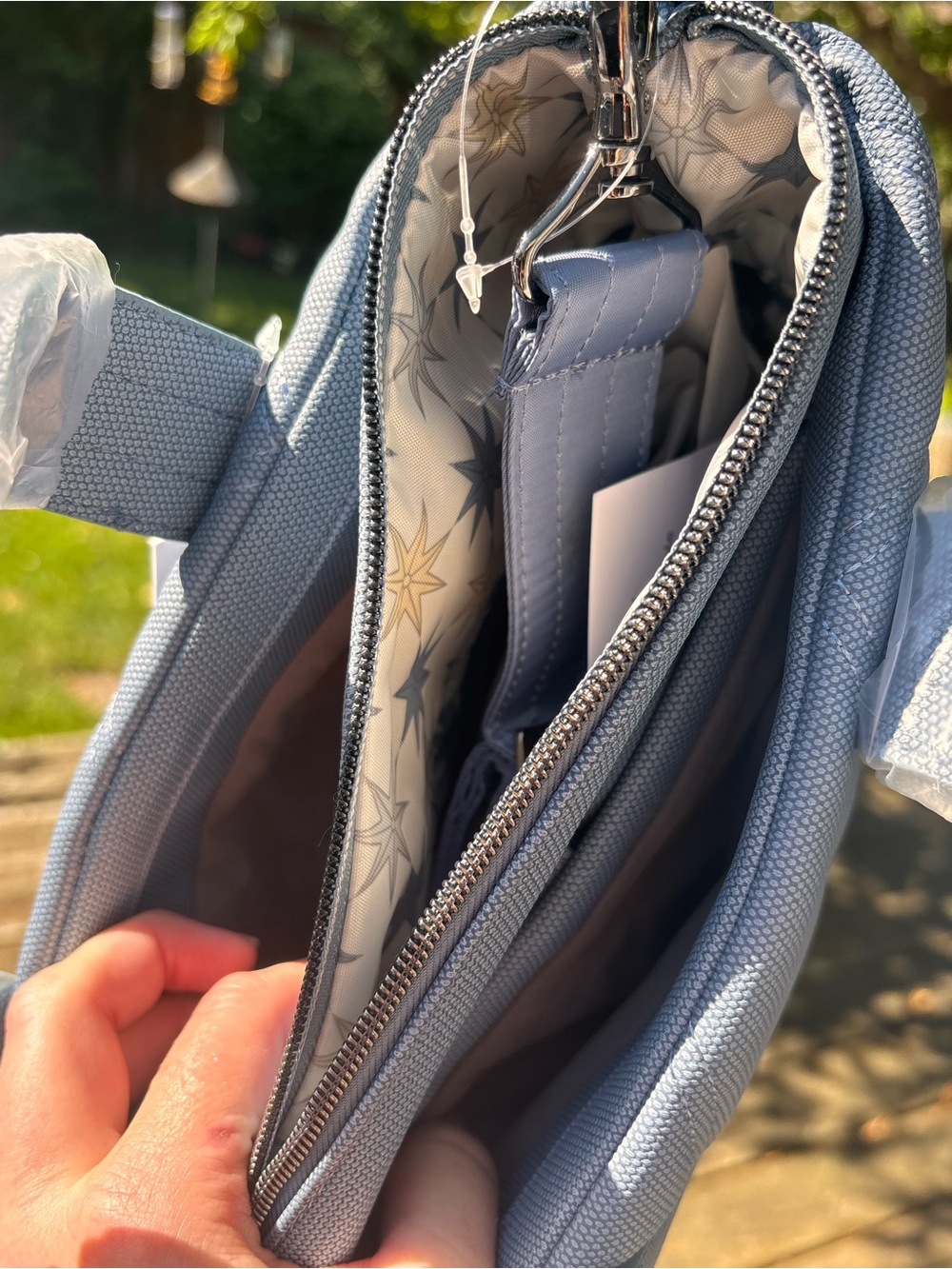 NWT Lug Dory Matte Luxe VL Crossbody Bag, Blue Moon - Picture 6 of 6
